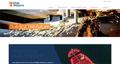 Desktop Screenshot of phillyshipyard.com